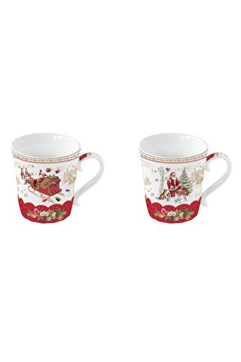Easy Life Collection's Easy Life 2-Piece Porcelain Mug Set 340 ml