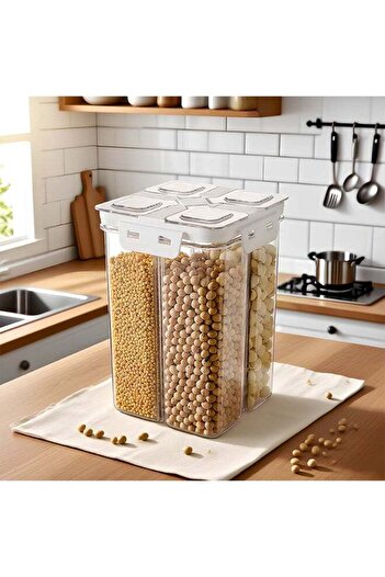 Noon East Plastic Storage Bins, Pantry Organizers and Storage or Kitchen Organization and Storage Containers B