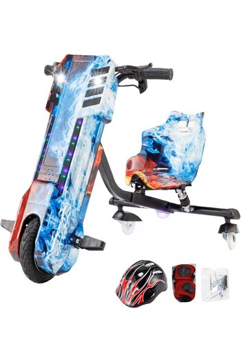 Proride Transformers II Drifting Scooter - RED-BLUE