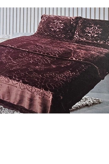 smart home 4 Pieces Heavy Winter Blanket Set 220X240 with Mattress Cover 260X230cm and 2 Pillowcases 55X75cm