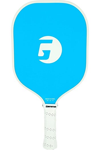Gamma Fusion React Pickleball Paddle, Extra-Wide Fiberglass Surface | Potential for Beginners, Blue