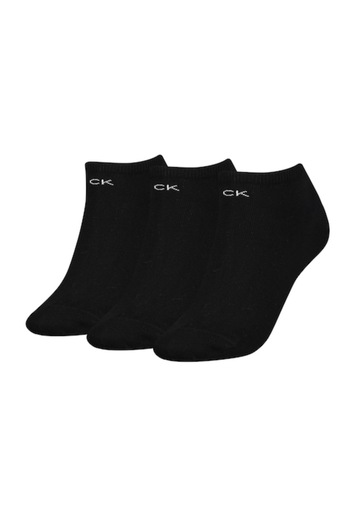 Calvin Klein , Set of ankle socks - 3 pairs, Black, One Size