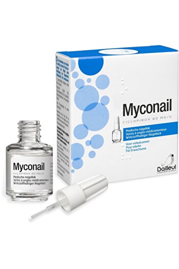 BAILLEUL-BIORGA Myconail Nail Lacquer - Antifungal Treatment with Ciclopirox, 3.3ml