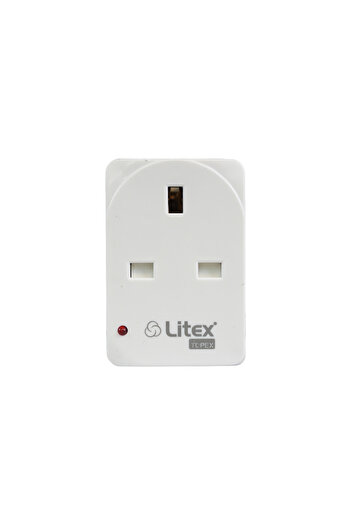 Generic LITEX 3-Way Universal Power Adapter – Multi-Plug Extension with Universal Sockets for Home, Office