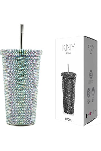 KNY Works Coffee Travel Mug 700ml – Stainless Steel Vacuum Insulated Tumbler with Lid & Reusable S