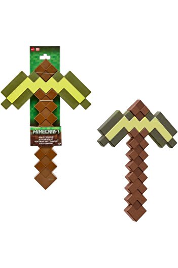mattel Minecraft Gold Pickaxe – Ages 6+ – 20.25" – JCJ63