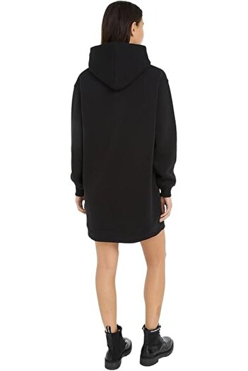 Calvin Klein Double Ck Hoodie Dress Women's Shardonlu
