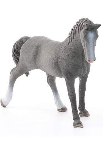 SCHLEICH 13888 Trakehner Mare Figurine – Realistic Horse Model for Kids (Ages 5–12)