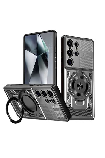 Tim Protective Case for Xiaomi Elegant Rubymi 14C/Poco C75, C60, Hard Plastic, Gray