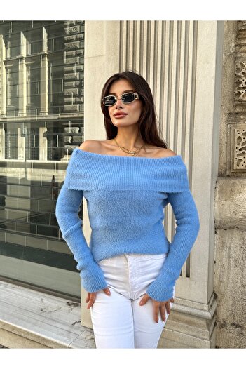 ikomteks Madonna Collar Soft Sweater