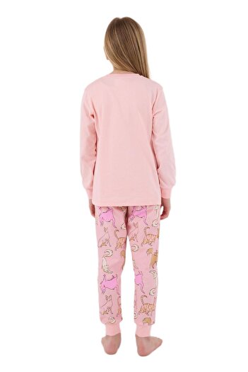 ROLY POLY Kız Çocuk Pembe Pijama Takımı 3710-G