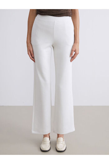 LC Waikiki Sparkling Selections from Shining Store |   Elastic Waist Wide Leg Women's Sweatpants