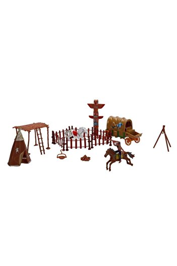Sunman 4961 Sun-Rst-Wes-Kovboy Game Set with Pocket Krtl 3A