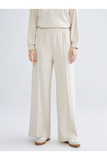 LC Waikiki Quality Parts from Celebi Store |   Wide Leg Women's Sweatpants with Elastic Waist