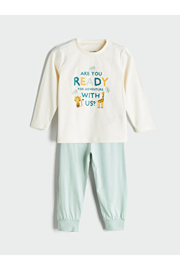 LC Waikiki New Season Printed Boys' Pajama Set