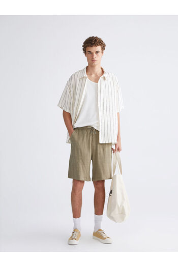 LC Waikiki Khaki Comfortable Fit Men's Shorts
