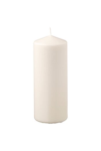 IKEA FENOMEN Unscented Pillar Candle, Natural, 19 cm