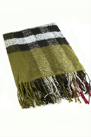 ZERO LAND Zengezur Zr Model Shawl-Green