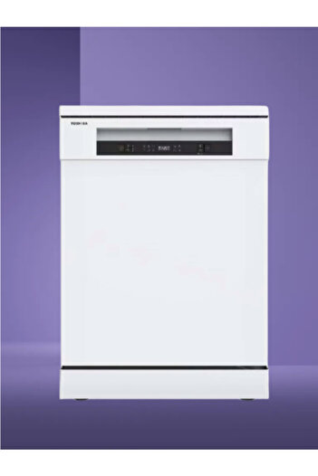 Toshiba Free Standing Dishwasher 14 Place Setting 6 Programs White 127 kW DW-14F5ME(W)-SA White