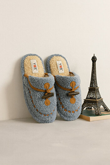 STOCON Women's Home Slippers Plush Slippers Dowry and Bundle Slippers No Sound Thick Sole Stc1155