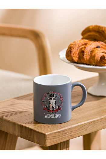 LC Waikiki Create Your Style with Uzg Store |   Wednesday Printed Porcelain Mug 320 ml