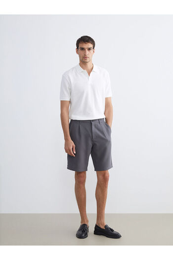 LC Waikiki Gray Standard Fit Men's Shorts