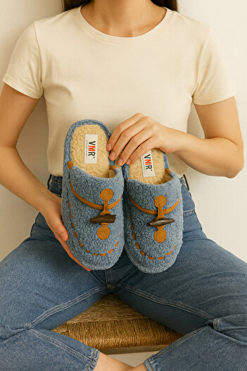 STOCON Women's Home Slippers Plush Slippers Dowry and Bundle Slippers No Sound Thick Sole Stc1155