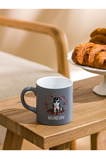 LC Waikiki Create Your Style with Uzg Store |   Wednesday Printed Porcelain Mug 320 ml