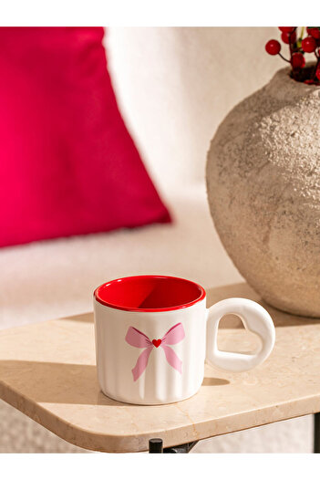 LC Waikiki Quality Parts from Celebi Store |   Bow Printed Ceramic Mug 270 ml