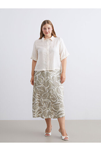 LC Waikiki Sparkling Selections from Shining Store |   Textured Women's Shirt