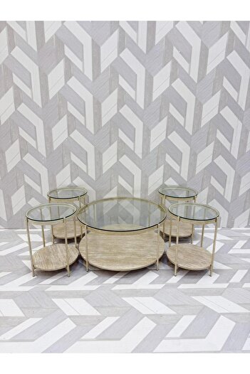 DEC24 Luxury table set with a modern and elegant design