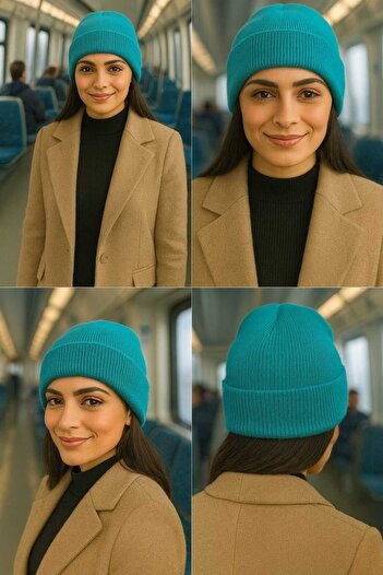 SİLKWORM LİFE 100% Silk Lined Beret Unisex 2 Pieces Pure Silk Buckle