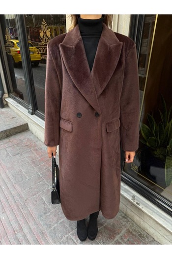 AÈC PRIVÈ Women's New Season Premium Quality Cashmere Cashmere Coat 7777