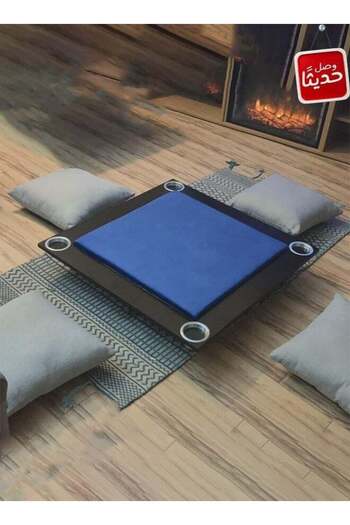 Store7 Rally Playing Cards and Jackaro Game Table with Wooden Surface and Cup Holder