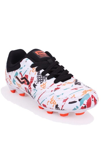 Jump 32202 White Football Boots Kids Soccer Shoes