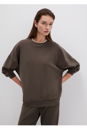 Mavi Lux Touch (Modal) Oversiz (Wide Cut) Sweatshirt
