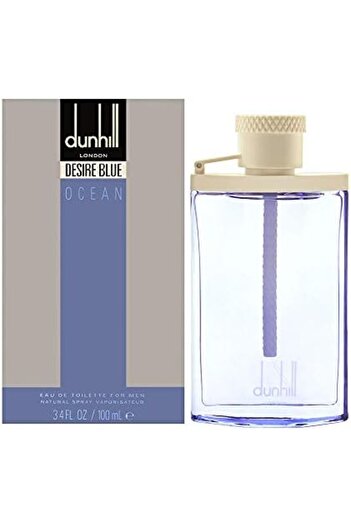 Alfred Dunhill Desire Blue Ocean for Men by Dunhill, Eau de Toilette Spray - 100 ml