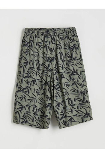 LC Waikiki Floral Women's Shorts with Elastic Waist