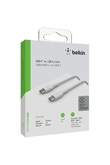 Belkin BoostCharge USB-C to USB-C Sync & Charge Cable