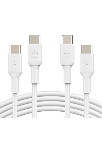 Belkin BoostCharge USB-C to USB-C (2 Pack) Sync & Charge Cable