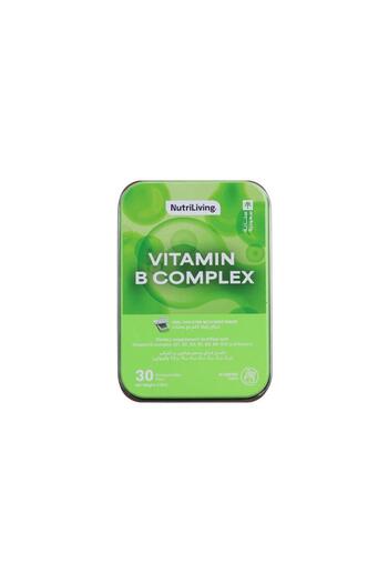 NutriLiving Nutri-Living Vitamin B Complex Dietary Supplement Orally Dispersible Strips - 30 Tablets