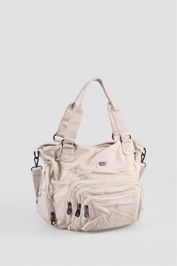 STILVANA Katti beige skin shoulder bag