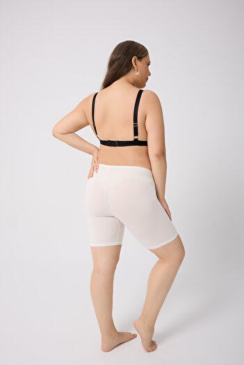ELİT zümrüt Women's Knee-High 100% Cotton Leggings with Elastic Waistband