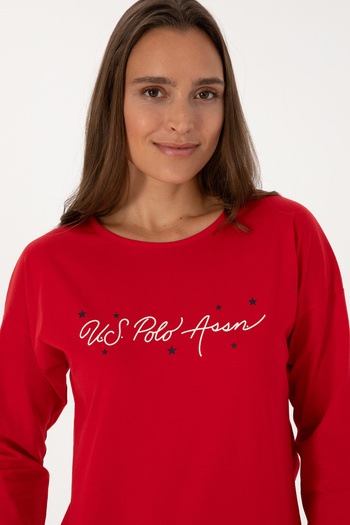 U.S. Polo Assn. Women's Red Pajama Set 50318886-Vr030