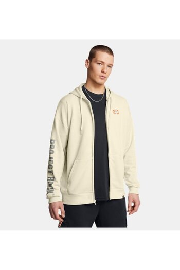 Under Armour Men's Ua Project Rock Heavyweight Full Zip Tools Sweatshirt 1386898-273