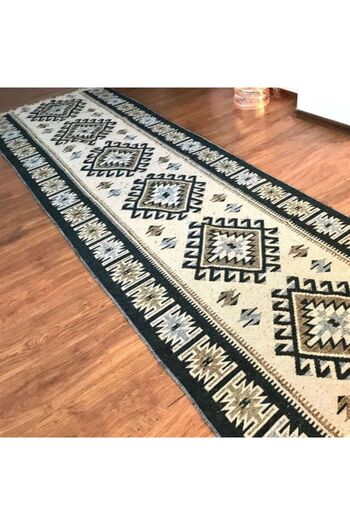 Casa de vis Online Traditional style carpet, cotton with jute, Casa De Vis Online, green, 200 x 300 CM