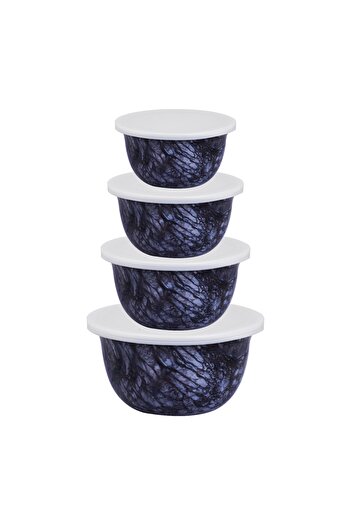 Winsor 4pc Stainless Steel Mixing Bowl Set with Airtight Lids | WR80836