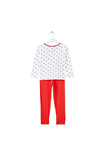 Minnie Mouse Pijama copii, cu maneca lunga, 100% bumbac, multicolor, Peace, Minnie Mouse