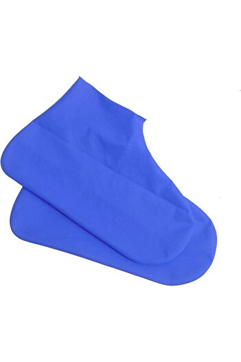 Flippy Shoe Cover, Flippy, Waterproof, Non-Slip, Latex, 13 x 13 x 2 cm, Size L 41-47 cm, Blue