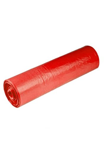 Ecofriend Recycling Red garbage bags, 240 L, LDPE, 10pcs/roll